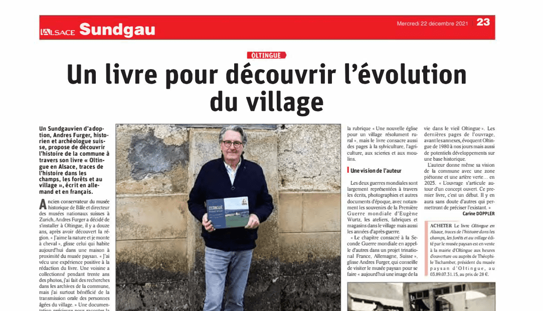 Oltingue im Elsass