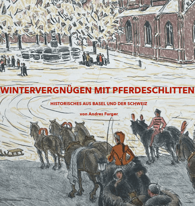 Wintervergnügen mit Pferdeschlitten