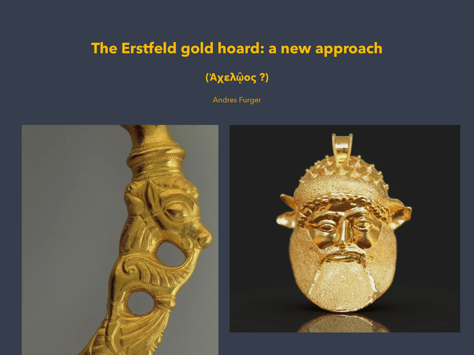 The Erstfeld gold hoard: a new approach