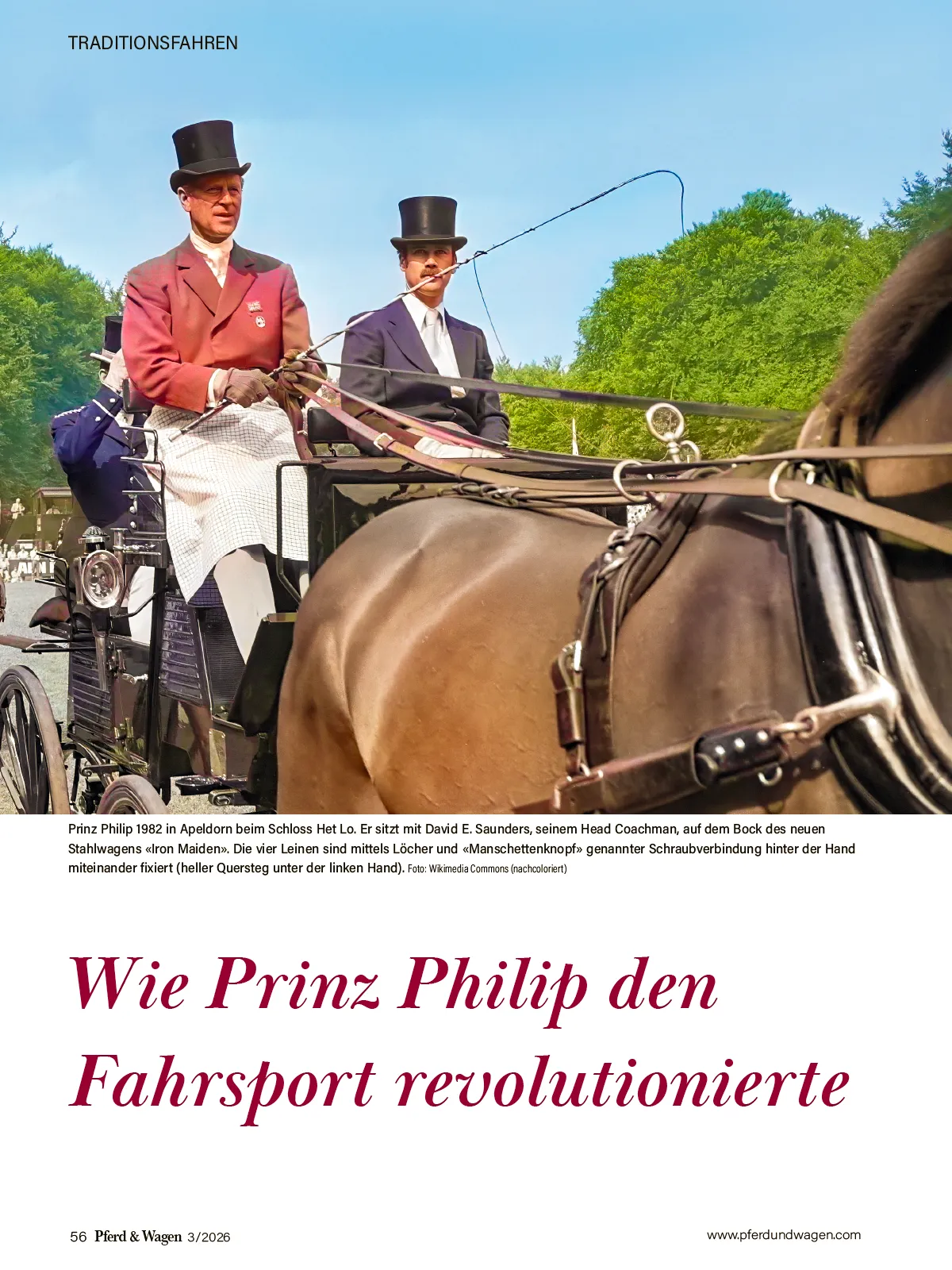 Andres Furger: Sportwagen für das Tradionsfahren