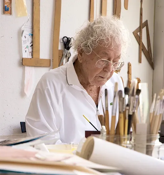 Andres Furger: «Hans Erni 100 – Skizzen + Projekte – Esquisses + Projets – Sketches + Projects» von 2009